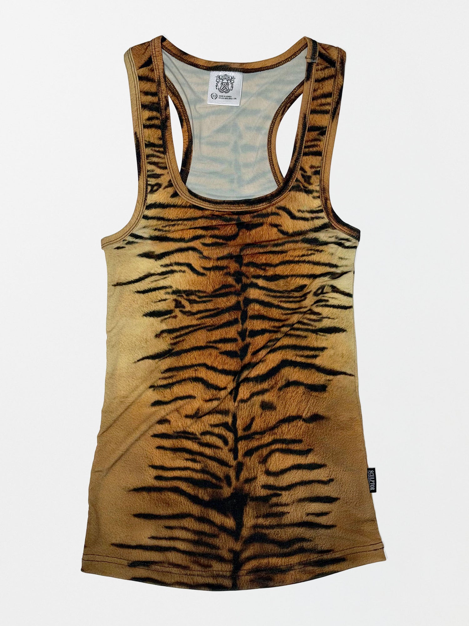Second Skin Tank Top Tiger