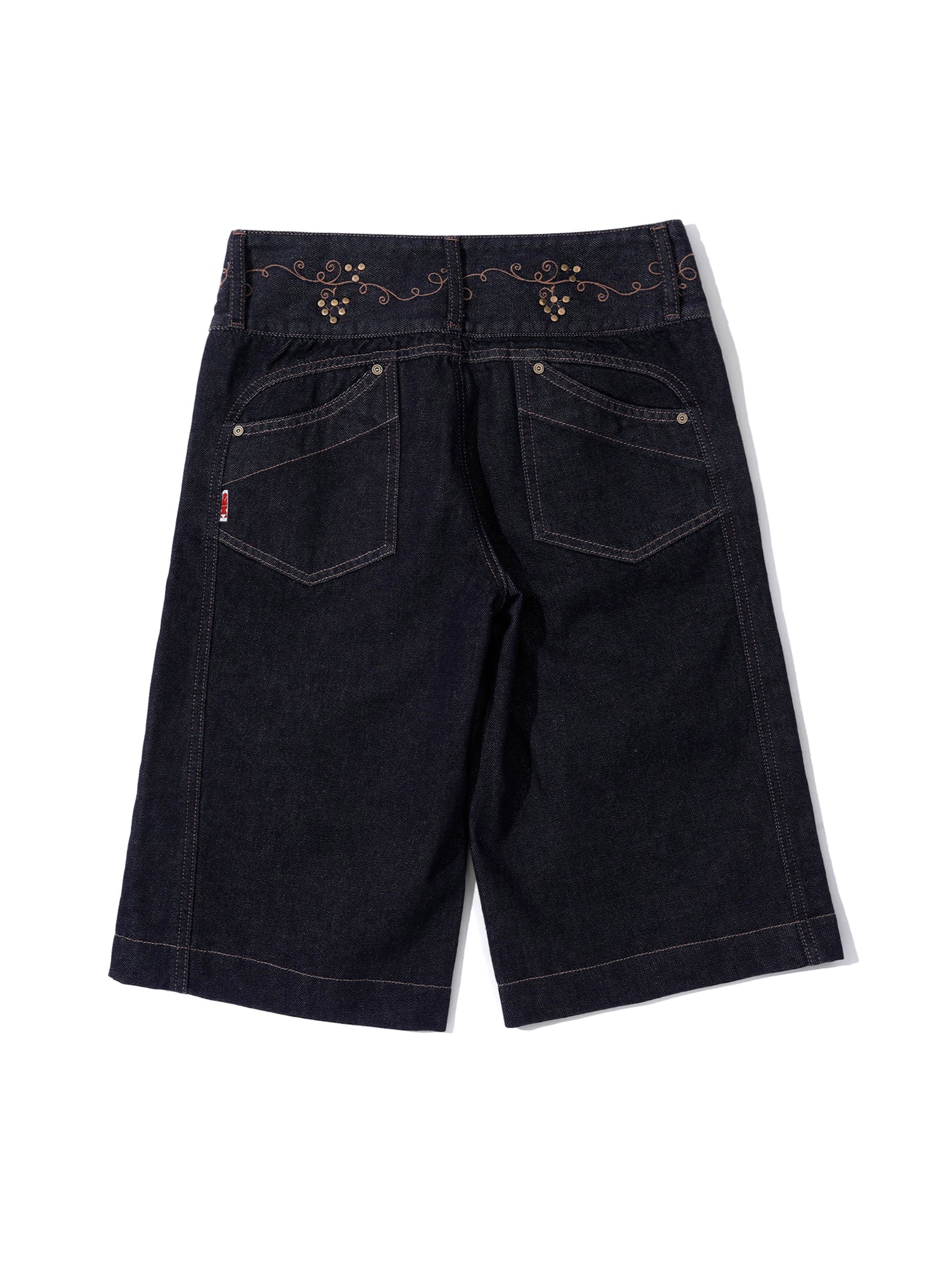 Vine Half Denim Pants Indigo