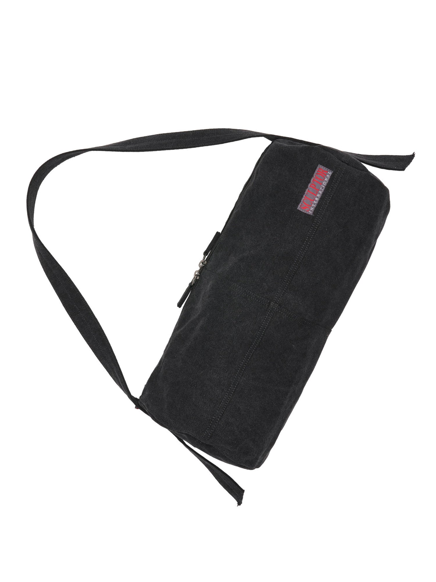 Vintage Canvas Duffel Bag Black