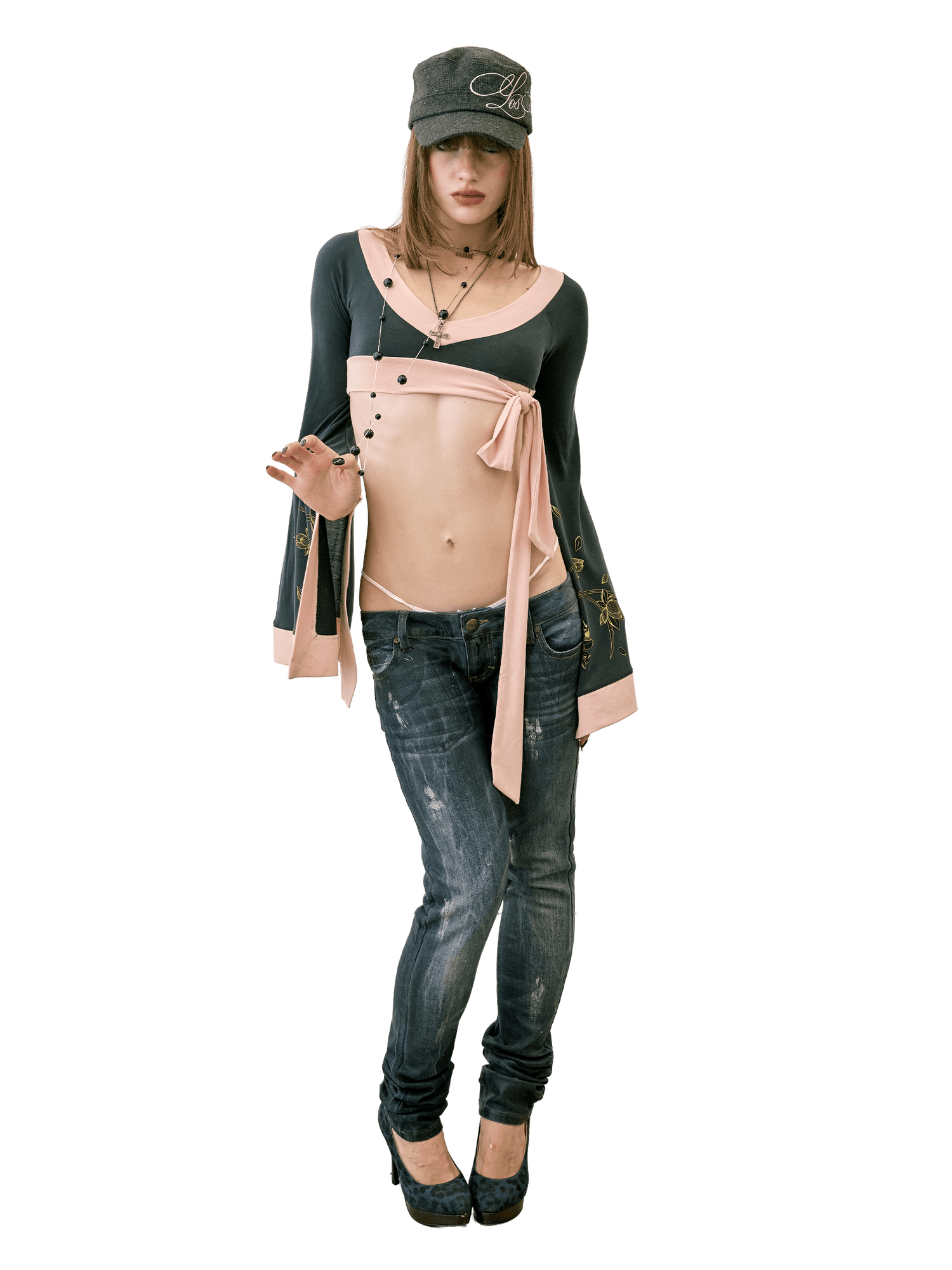 Wet Skinny Jeans Indigo