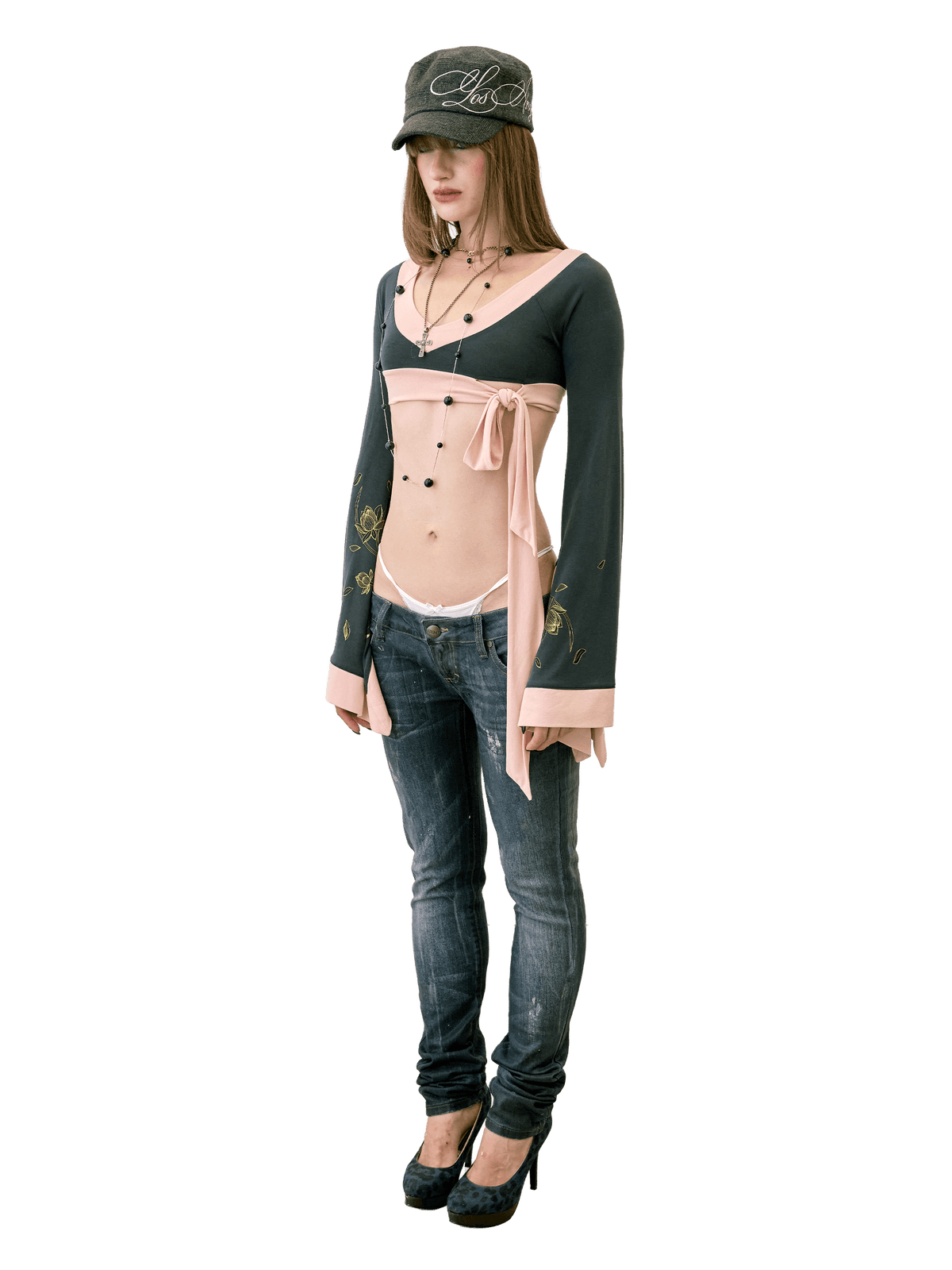 Wet Skinny Jeans Indigo
