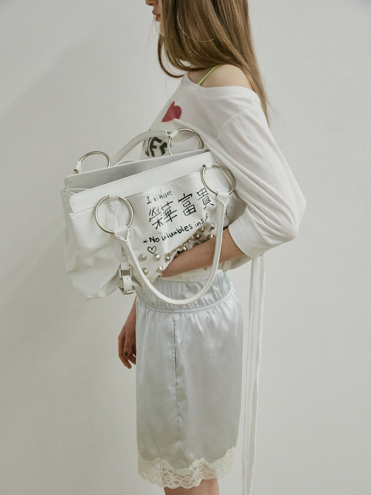 Millionaire Tote Bag White