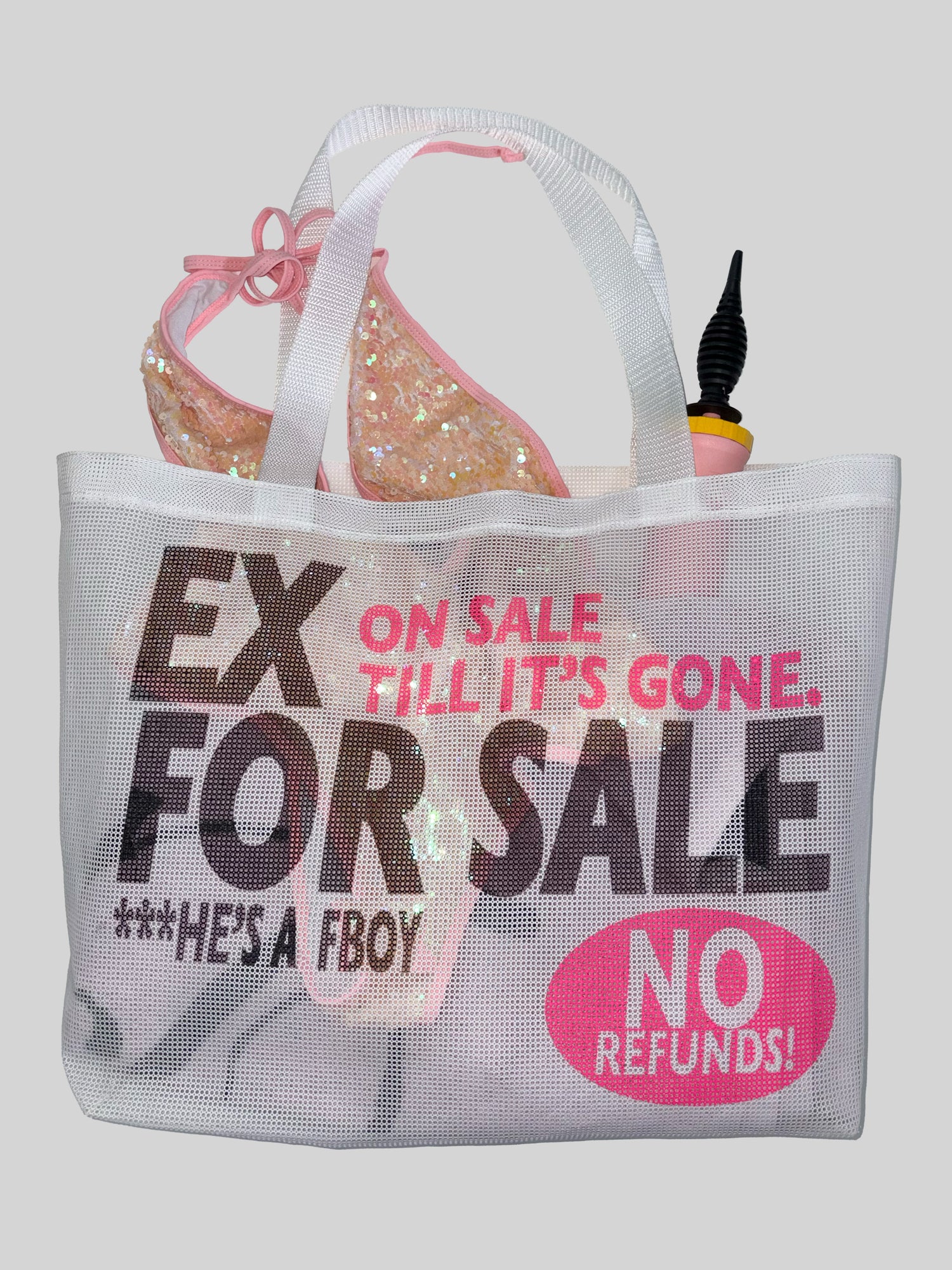 Summer Mart Bag White
