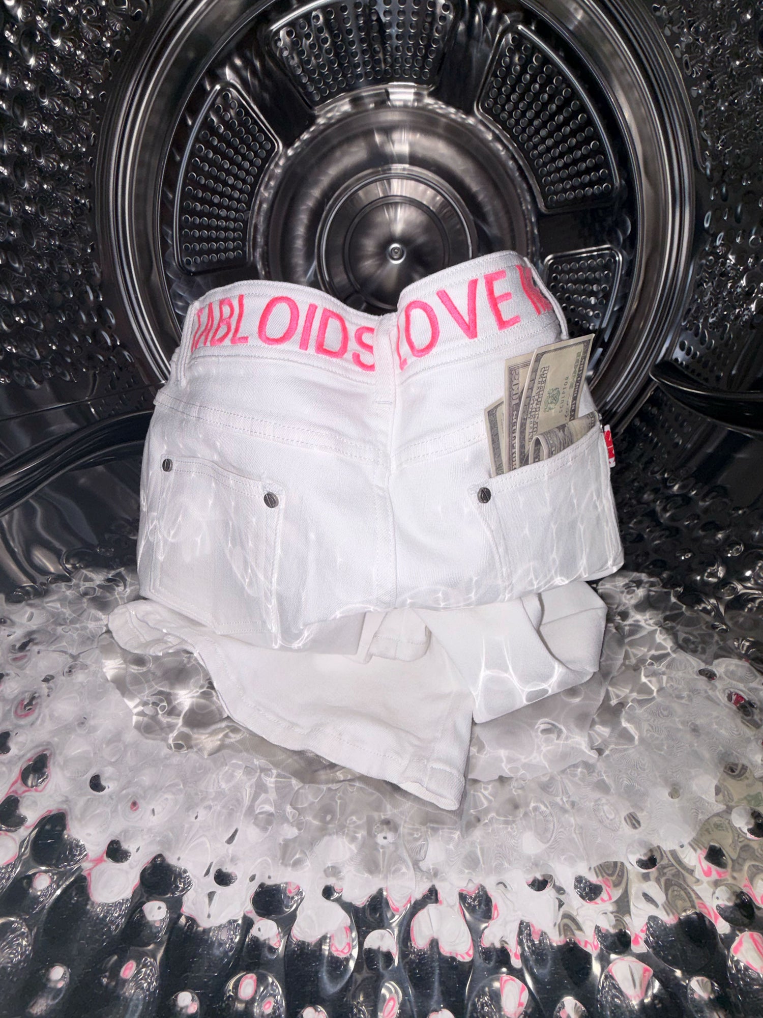 Tabloids Denim White