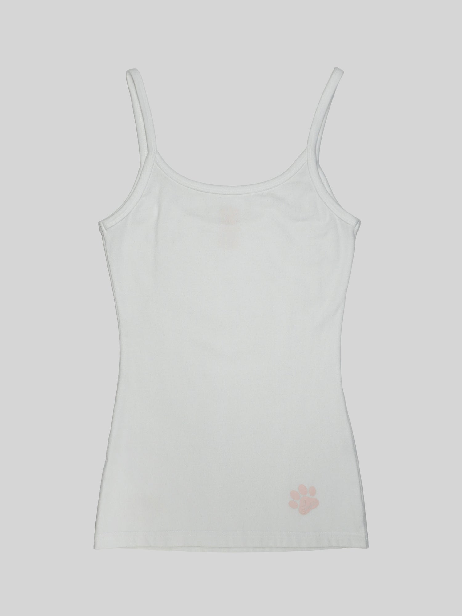 Sweet Kitty Tank Top White